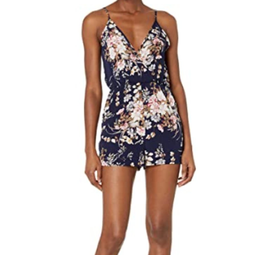NEW Women's Floral Short Romper Size XSMALL